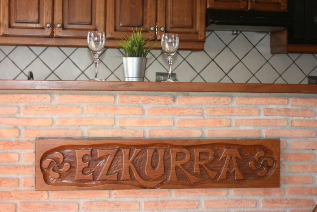 Gartzinea, Amplia Y Preciosa Vivienda Rural Apartment Ezkurra Exterior foto